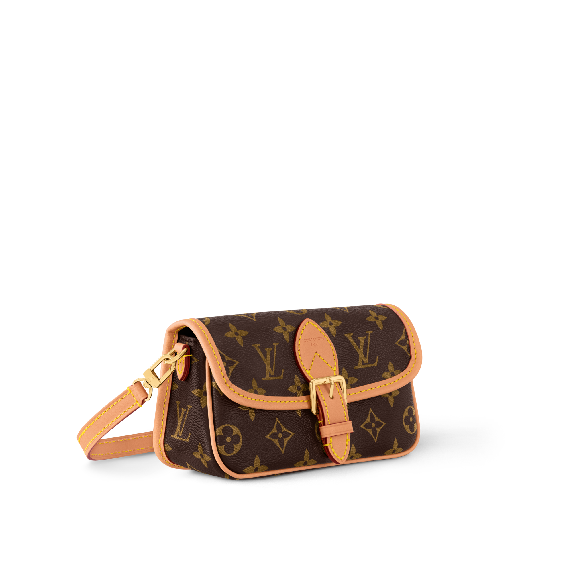 Monogram Carteras y artículos de piel pequeños Carteras con cadena y Micro Bolsas Bolsa Nano Diane | Louis Vuitton ® (Ampliar producto)