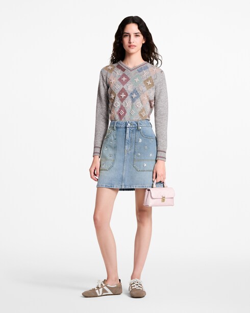 Couro Monogram Empreinte Carteiras Carteiras com Corrente & Micro Bolsas Bolsa Madeleine Nano | Louis Vuitton ®