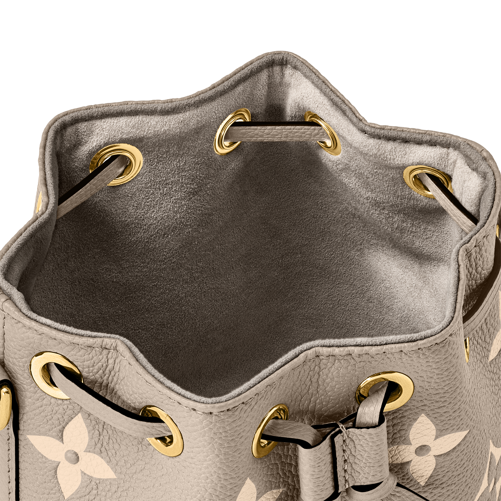 Bicolor Monogram Empreinte Leather Carteras y artículos de piel pequeños Todas las carteras y artículos de piel pequeños Bolsa Nano Noé | Louis Vuitton ® (Ampliar producto)