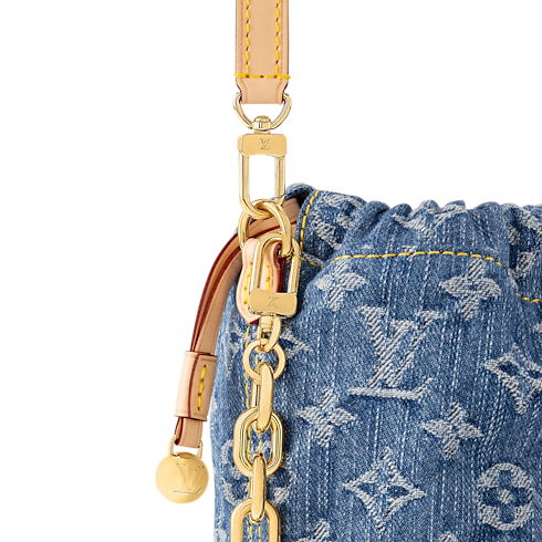 Monogram Denim Carteras y artículos de piel pequeños Carteras con cadena y Micro Bolsas Bolsa Nano Noé | Louis Vuitton ® (Ampliar producto)
