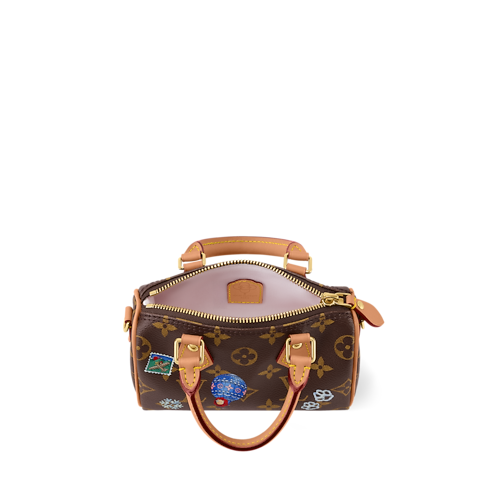 Monogram Carteras y artículos de piel pequeños Carteras con cadena y Micro Bolsas Bolsa Nano Speedy | Louis Vuitton ® (Ampliar producto)