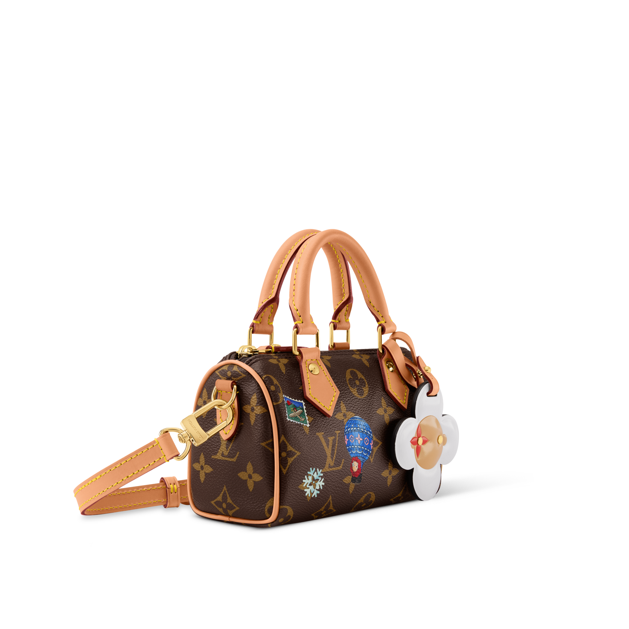 Monogram Carteras y artículos de piel pequeños Carteras con cadena y Micro Bolsas Bolsa Nano Speedy | Louis Vuitton ® (Ampliar producto)