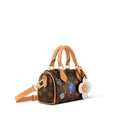 Monogram Carteras y artículos de piel pequeños Carteras con cadena y Micro Bolsas Bolsa Nano Speedy | Louis Vuitton ® (Ampliar producto)