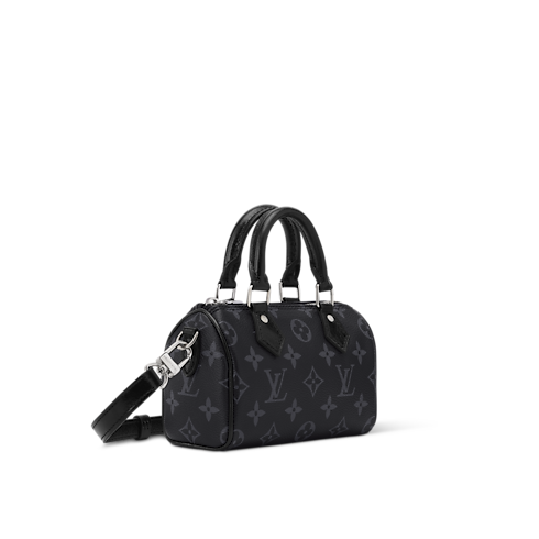 Monogram Eclipse Carteras y artículos de piel pequeños Carteras con cadena y Micro Bolsas Bolsa Nano Speedy | Louis Vuitton ® (Ampliar producto)