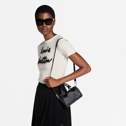 Monogram Eclipse Carteras y artículos de piel pequeños Carteras con cadena y Micro Bolsas Bolsa Nano Speedy | Louis Vuitton ® (Ampliar producto)