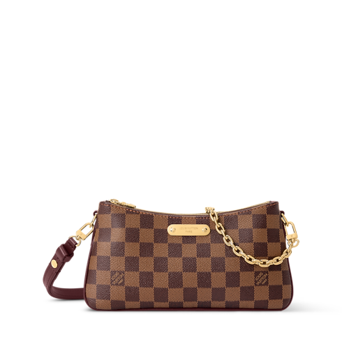 Damier Ebene Carteras y Artículos de Piel Pequeños Carteras con cadena y Micro Bolsas Bolsa Nano Speedy | Louis Vuitton ® (Ampliar producto)
