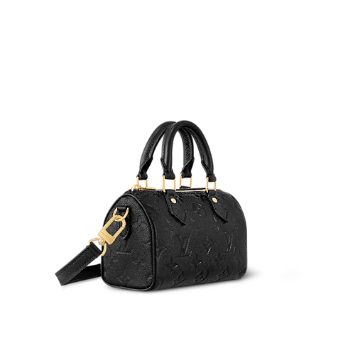 Monogram Empreinte Carteras y artículos de piel pequeños Carteras con cadena y Micro Bolsas Bolsa Nano Speedy | Louis Vuitton ® (Ampliar producto)