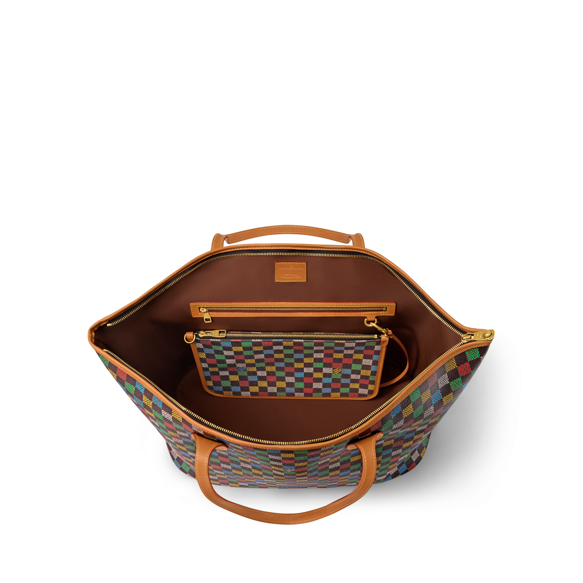 Damier Ebene Viajes Equipaje flexible y bolsas de viaje Bolsa Nevereverfull | Louis Vuitton ® (Ampliar producto)