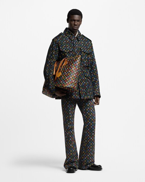 Damier Ebene Viajes Equipaje flexible y bolsas de viaje Bolsa Nevereverfull | Louis Vuitton ®