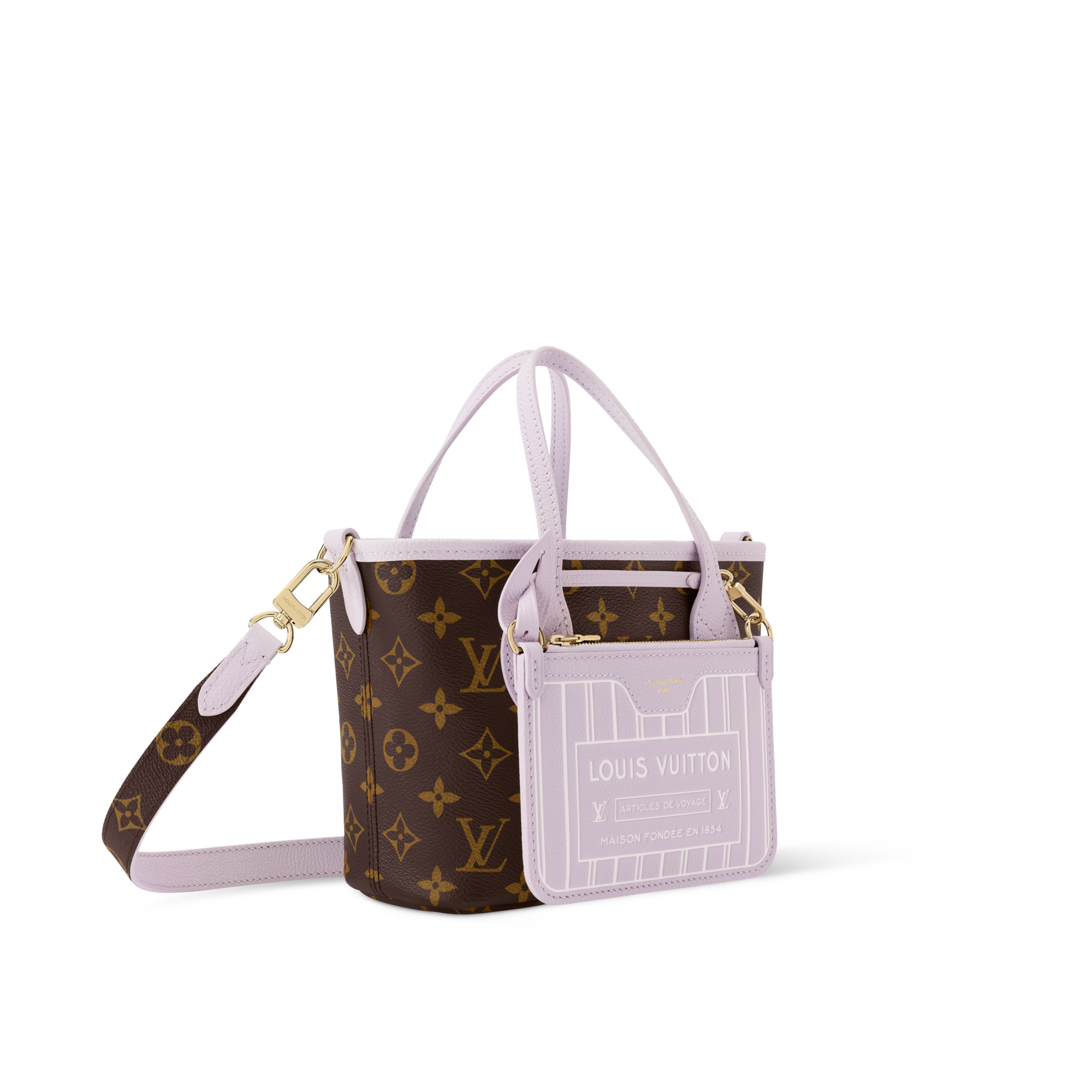 H33 Bolsas para Mujer LV Icons Bolsa Neverfull Bandoulière Inside Out BB | Louis Vuitton ® (Ampliar producto)