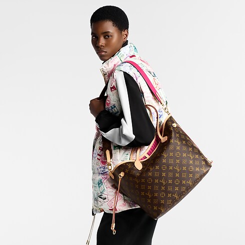 Monogram Bolsas para Mujer LV Icons Bolsa Neverfull Bandoulière Inside Out MM | Louis Vuitton ® (Ampliar producto)