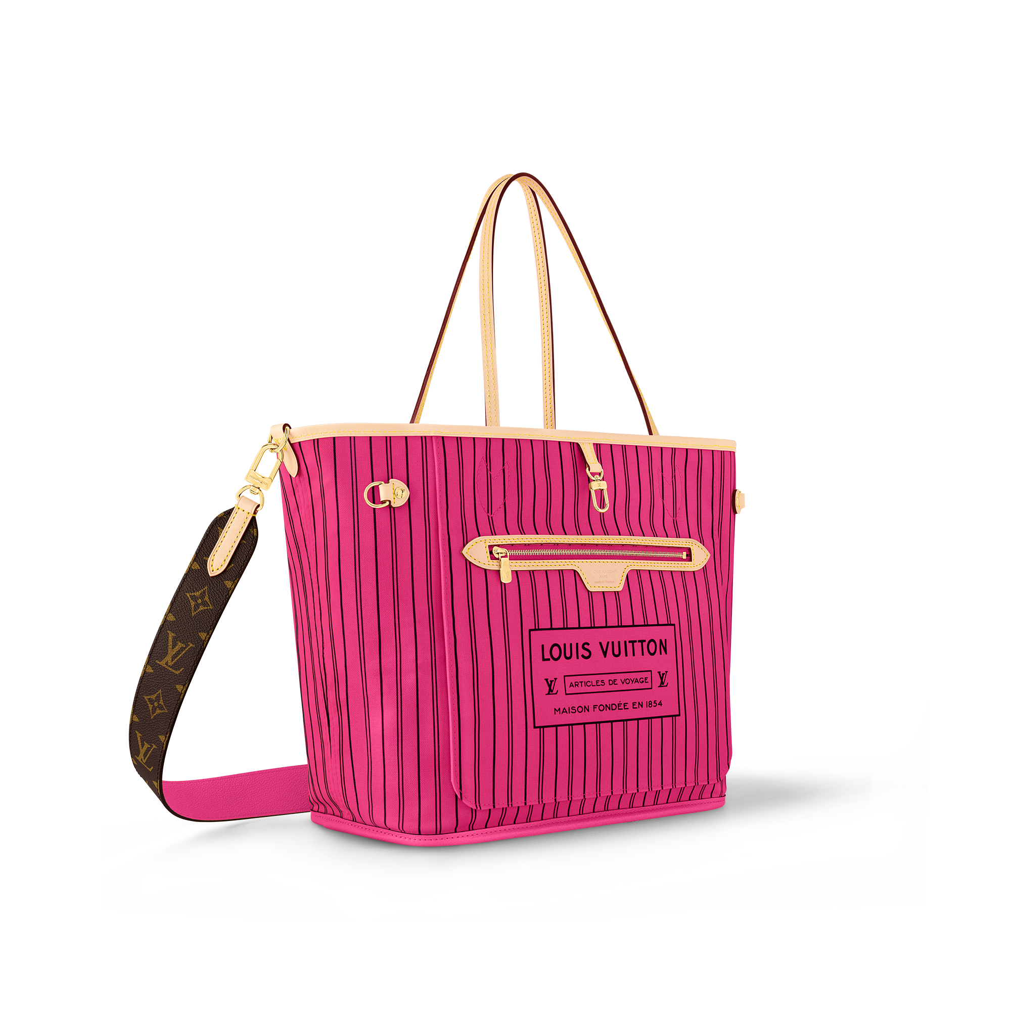 Monogram Bolsas para Mujer LV Icons Bolsa Neverfull Bandoulière Inside Out MM | Louis Vuitton ® (Ampliar producto)