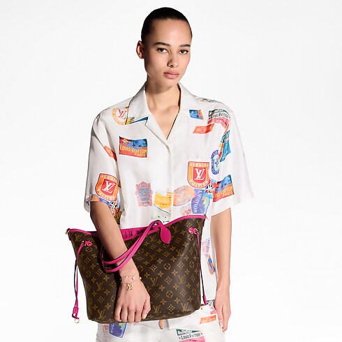Monogram Bolsas para Mujer LV Icons Bolsa Neverfull Bandoulière Inside Out MM | Louis Vuitton ® (Ampliar producto)