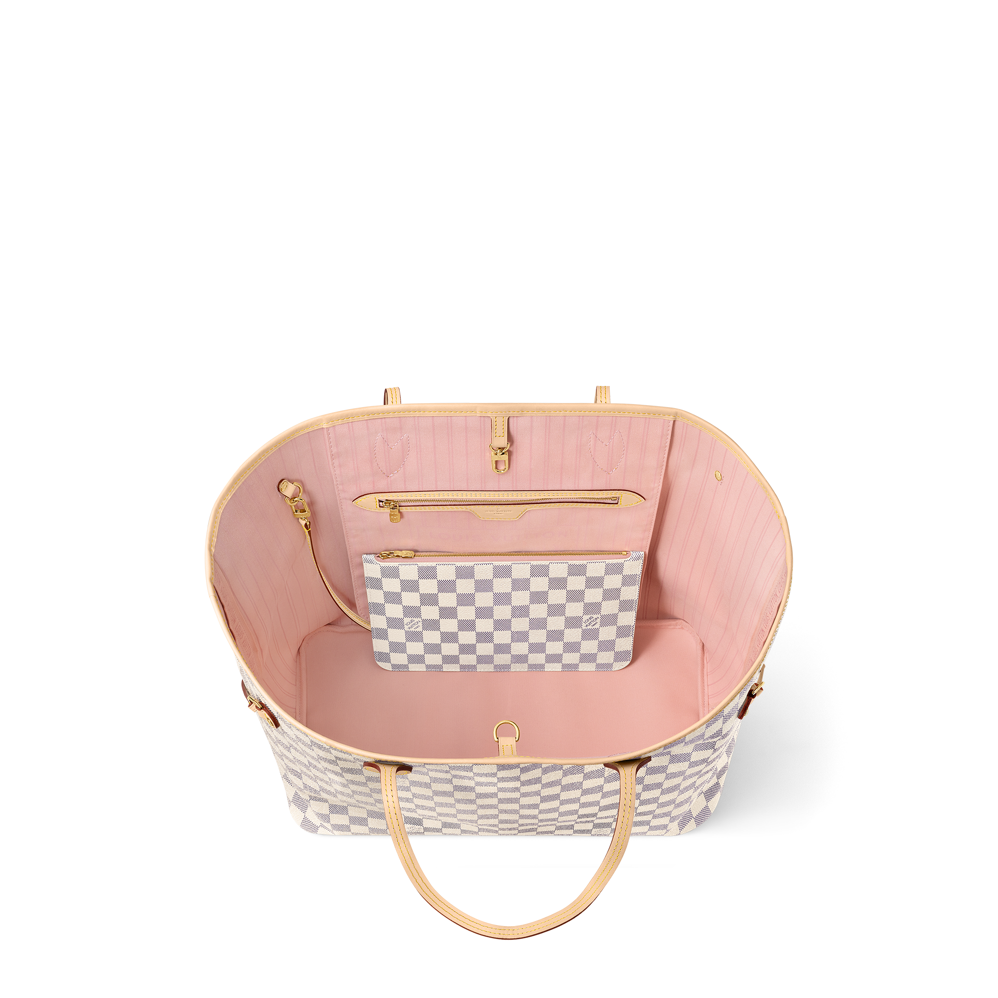 Damier Azur Canvas Bolsas de mano Todas las colecciones Bolsa Neverfull GM | Louis Vuitton ® (Ampliar producto)