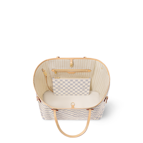 Damier Azur Canvas Bolsas de mano Todas las colecciones Bolsa Neverfull GM | Louis Vuitton ® (Ampliar producto)