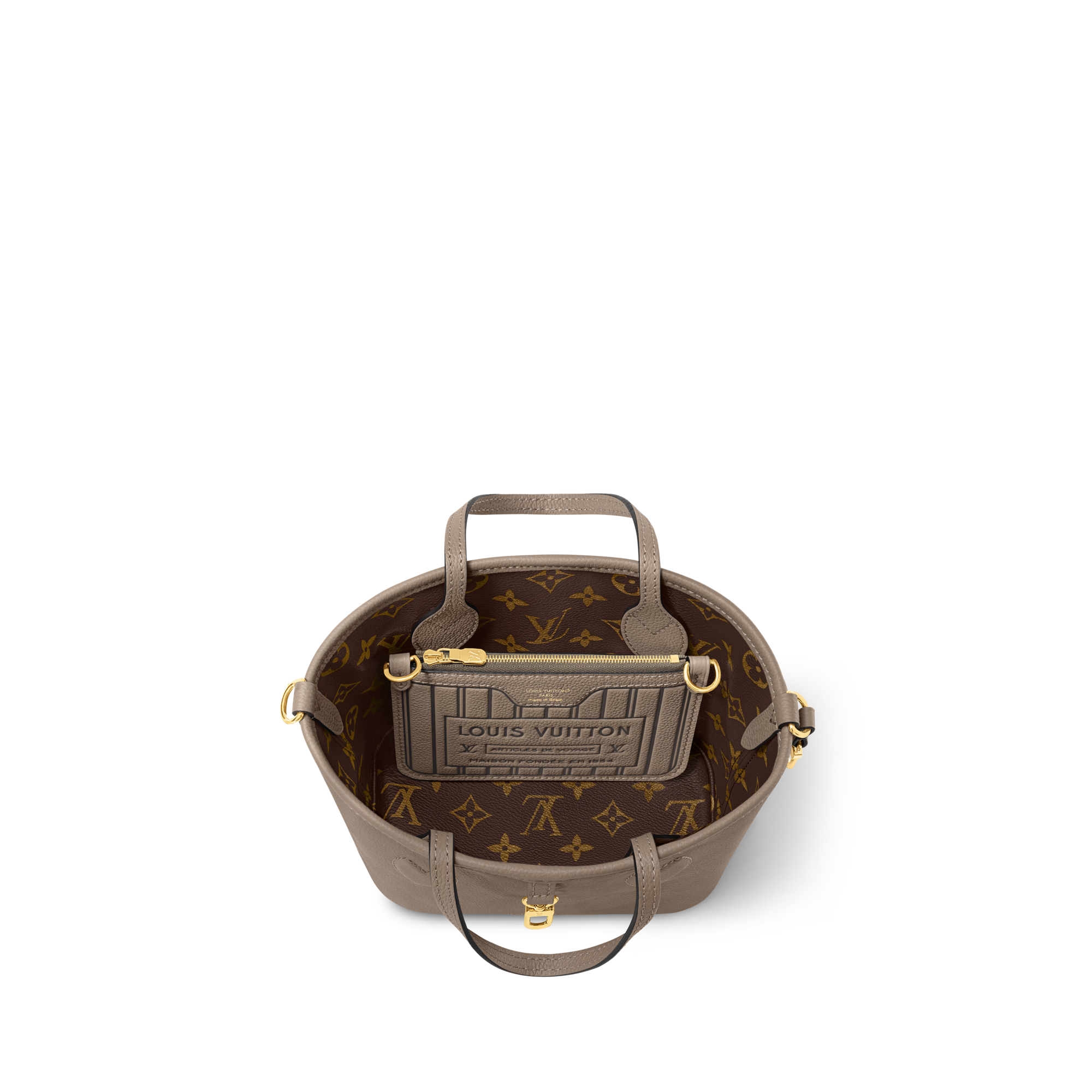  Bolsas para Mujer LV Icons Bolsa Neverfull Inside Out BB con correa | Louis Vuitton ® (Ampliar producto)