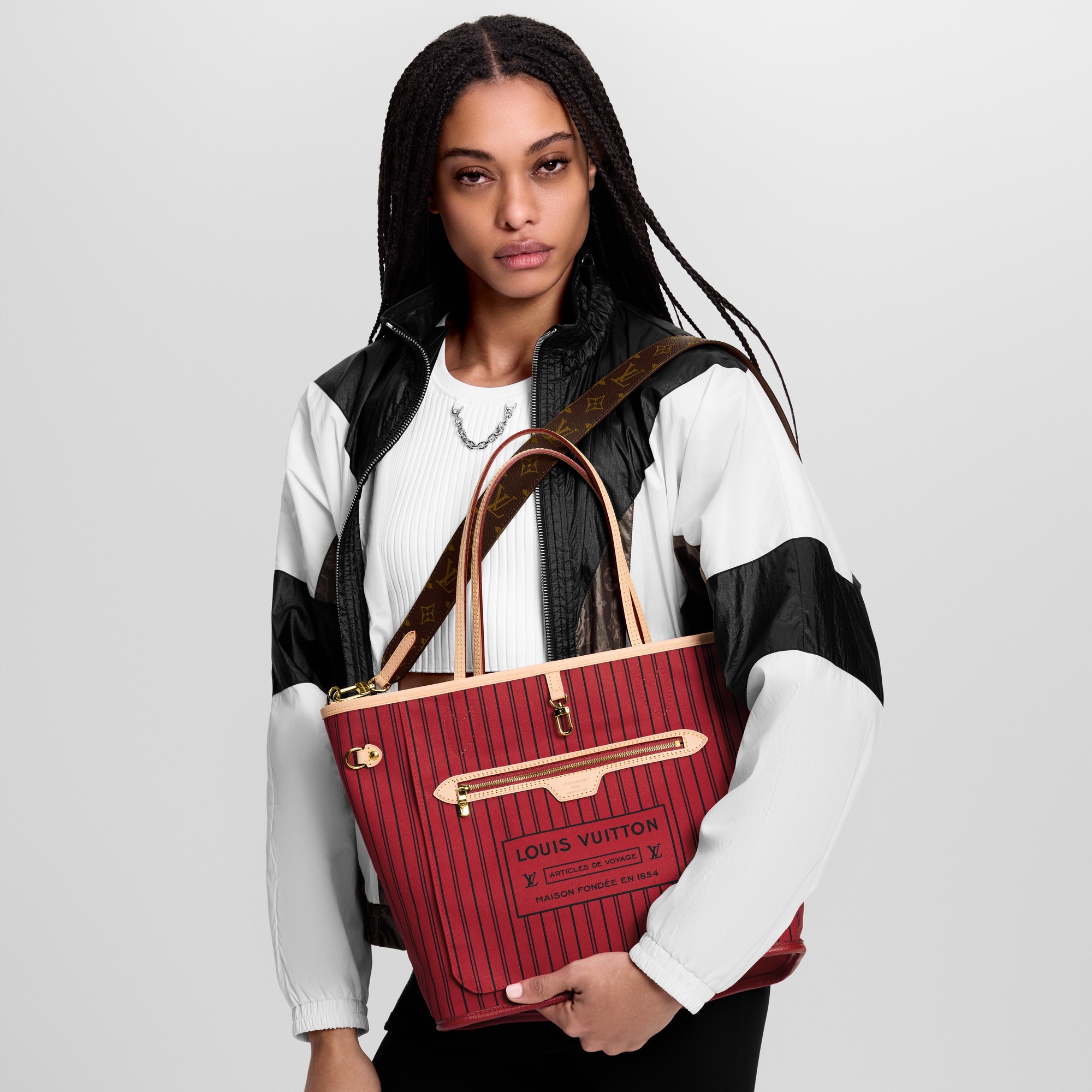 Monogram Bolsas para Mujer LV Icons Bolsa Neverfull Inside Out MM con correa | Louis Vuitton ® (Ampliar producto)