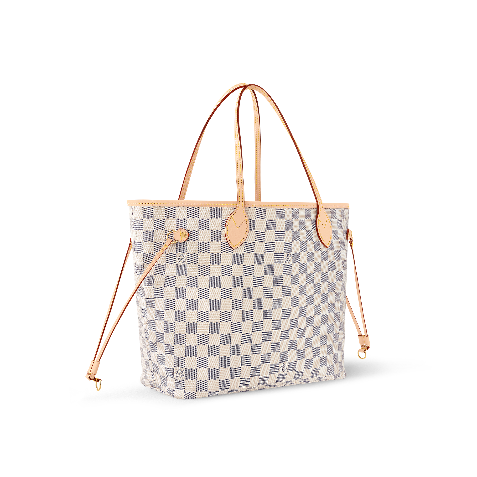 Damier Azur Canvas Bolsas de mano Todas las bolsas de mano Bolsa Neverfull MM | Louis Vuitton ® (Ampliar producto)