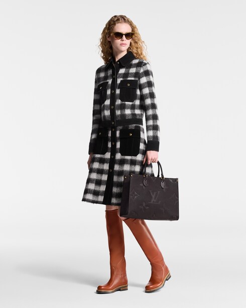 Couro Monogram Empreinte Bolsas Todas as Coleções Bolsa OnTheGo MM | Louis Vuitton ®