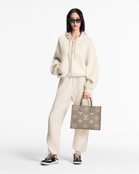 Bicolor Monogram Empreinte Leather Handbags All Collections OnTheGo MM | Louis Vuitton ®