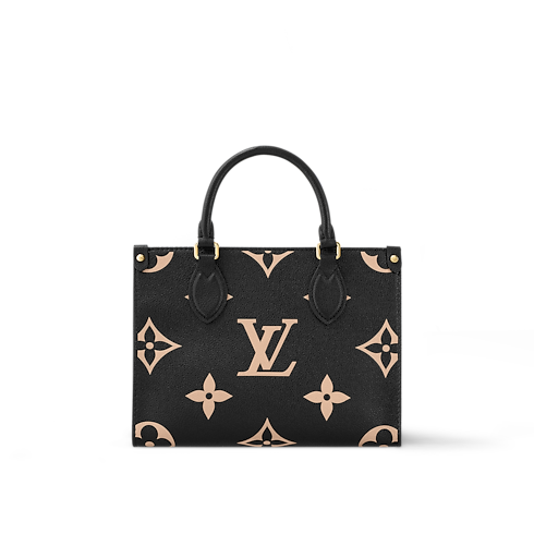 Bicolor Monogram Empreinte Leather Bolsas de mano Todas las colecciones Bolsa OnTheGo PM | Louis Vuitton ® (Ampliar producto)