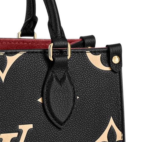 Bicolor Monogram Empreinte Leather Bolsas de mano Todas las colecciones Bolsa OnTheGo PM | Louis Vuitton ® (Ampliar producto)