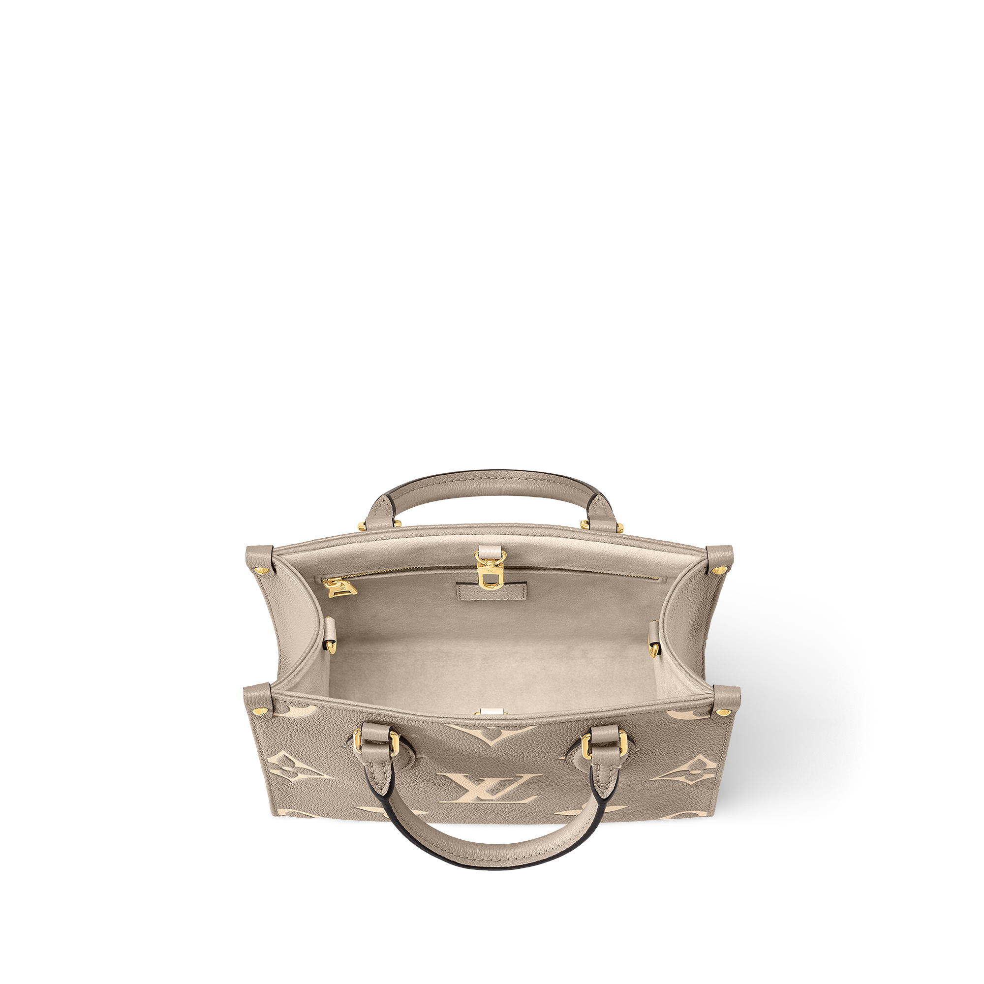 Bicolor Monogram Empreinte Leather Bolsas de mano Todas las colecciones Bolsa OnTheGo PM | Louis Vuitton ® (Ampliar producto)