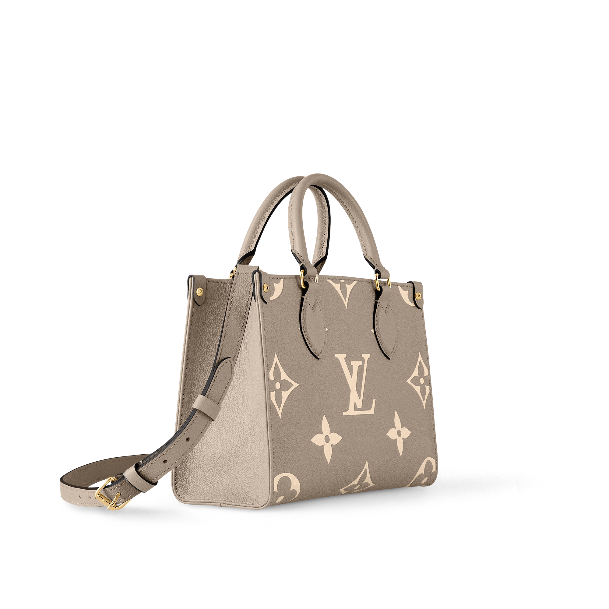 Bicolor Monogram Empreinte Leather Bolsas de mano Todas las colecciones Bolsa OnTheGo PM | Louis Vuitton ® (Ampliar producto)