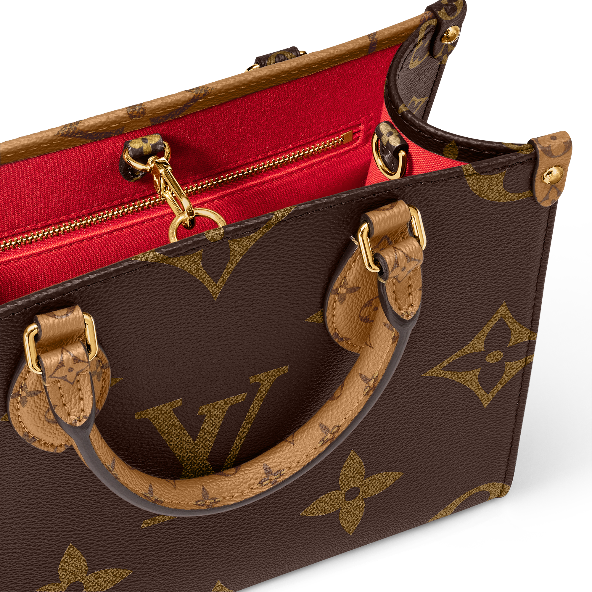 Canvas Monogram Bolsas de mano Todas las colecciones Bolsa OnTheGo PM | Louis Vuitton ® (Ampliar producto)
