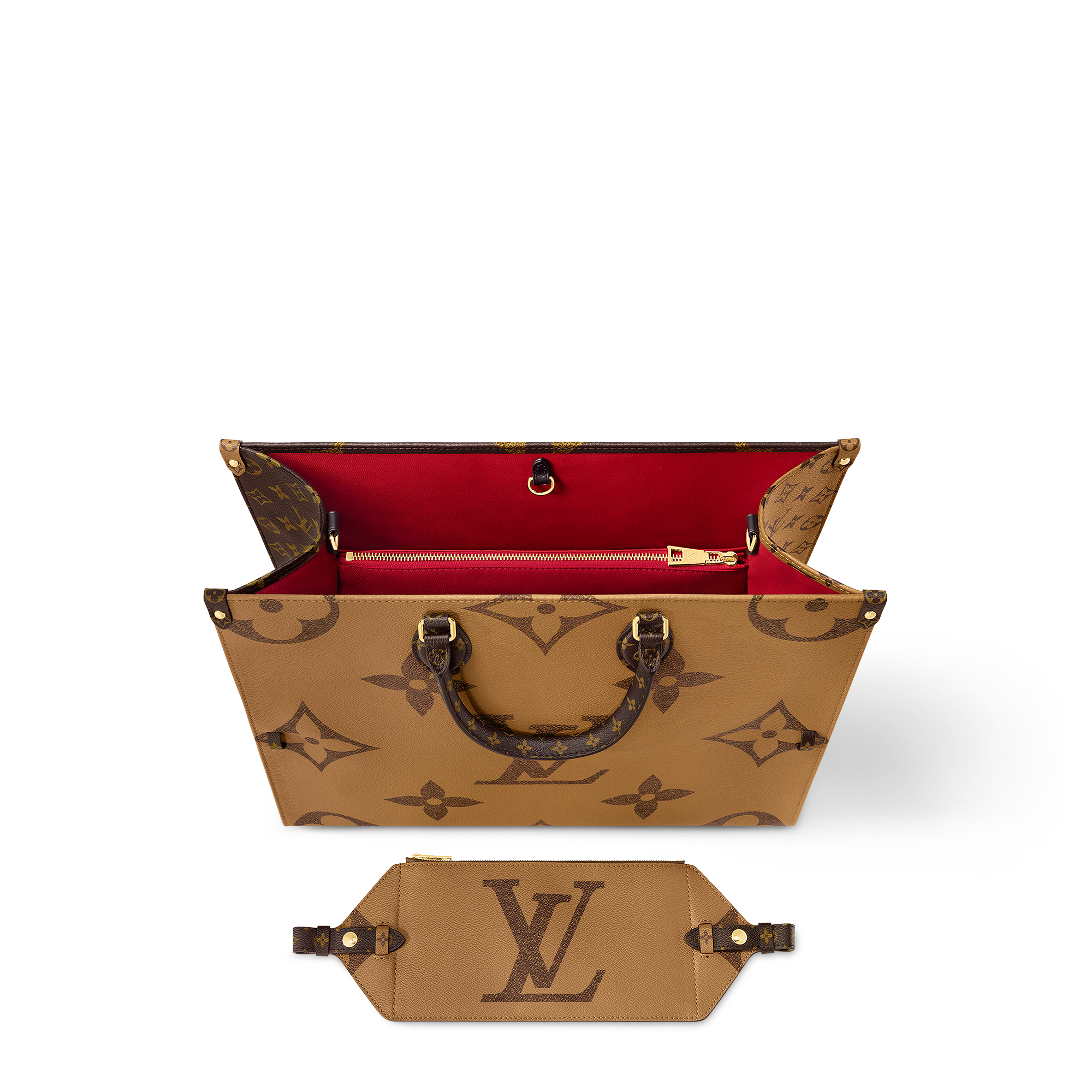 Canvas Monogram Reverse Bolsas de mano Todas las bolsas de mano Bolsa OnTheGo Voyage | Louis Vuitton ® (Ampliar producto)