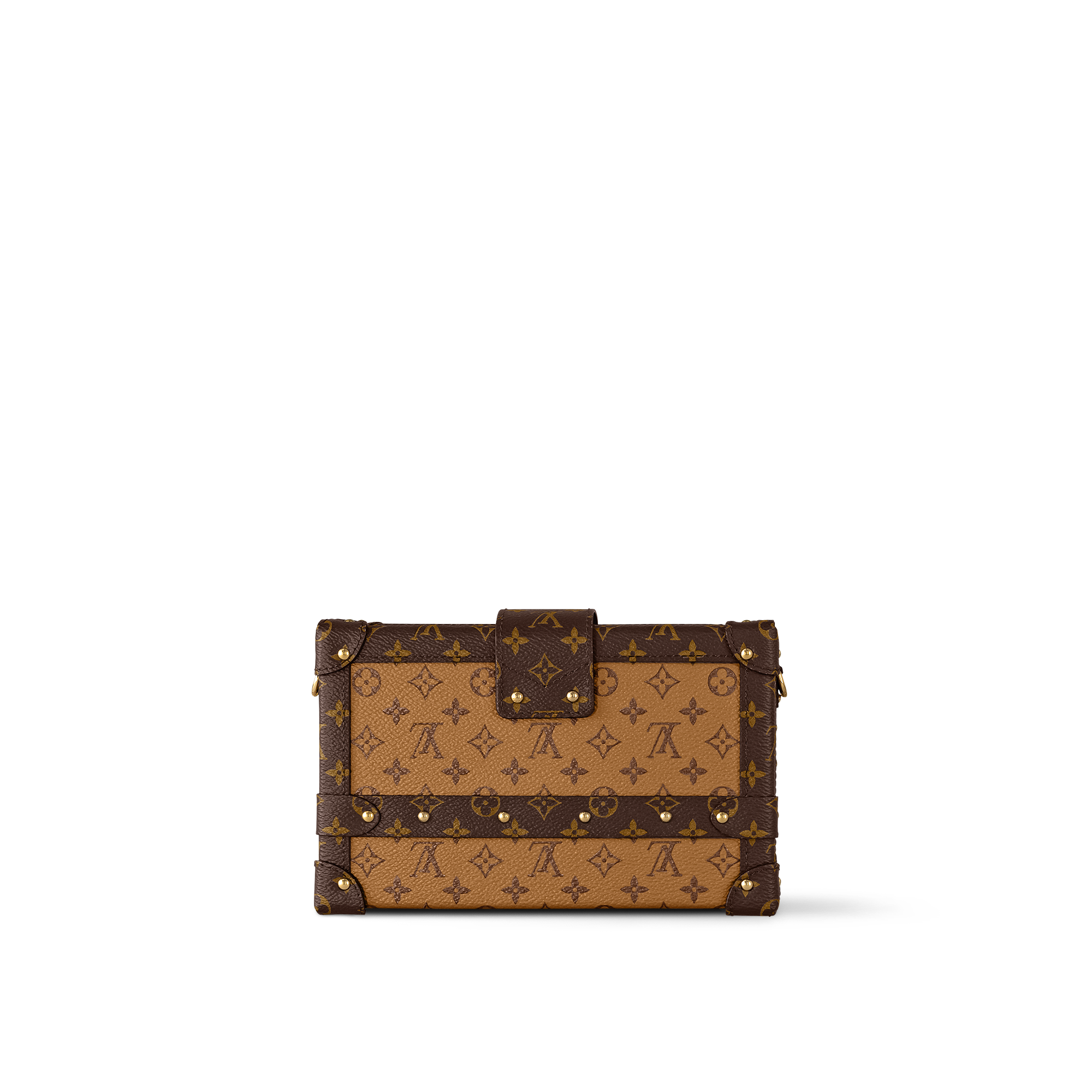 Canvas Monogram Reverse Bolsas de mano Todas las bolsas de mano Bolsa Petite Malle | Louis Vuitton ® (Ampliar producto)