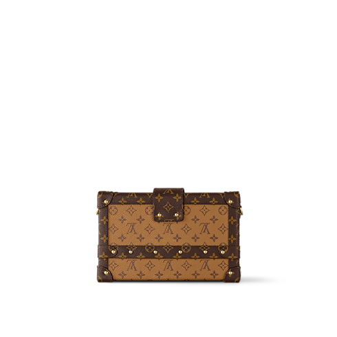 Canvas Monogram Reverse Bolsas de mano Todas las bolsas de mano Bolsa Petite Malle | Louis Vuitton ® (Ampliar producto)