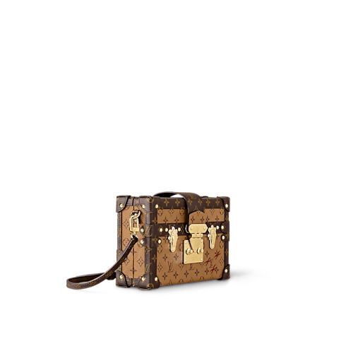 Canvas Monogram Reverse Bolsas de mano Todas las bolsas de mano Bolsa Petite Malle | Louis Vuitton ® (Ampliar producto)