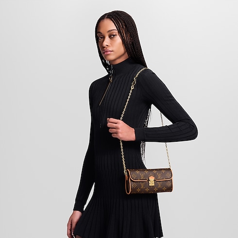 Monogram Carteras y artículos de piel pequeños Carteras con cadena y Micro Bolsas Bolsa Pochette Camille | Louis Vuitton ® (Ampliar producto)