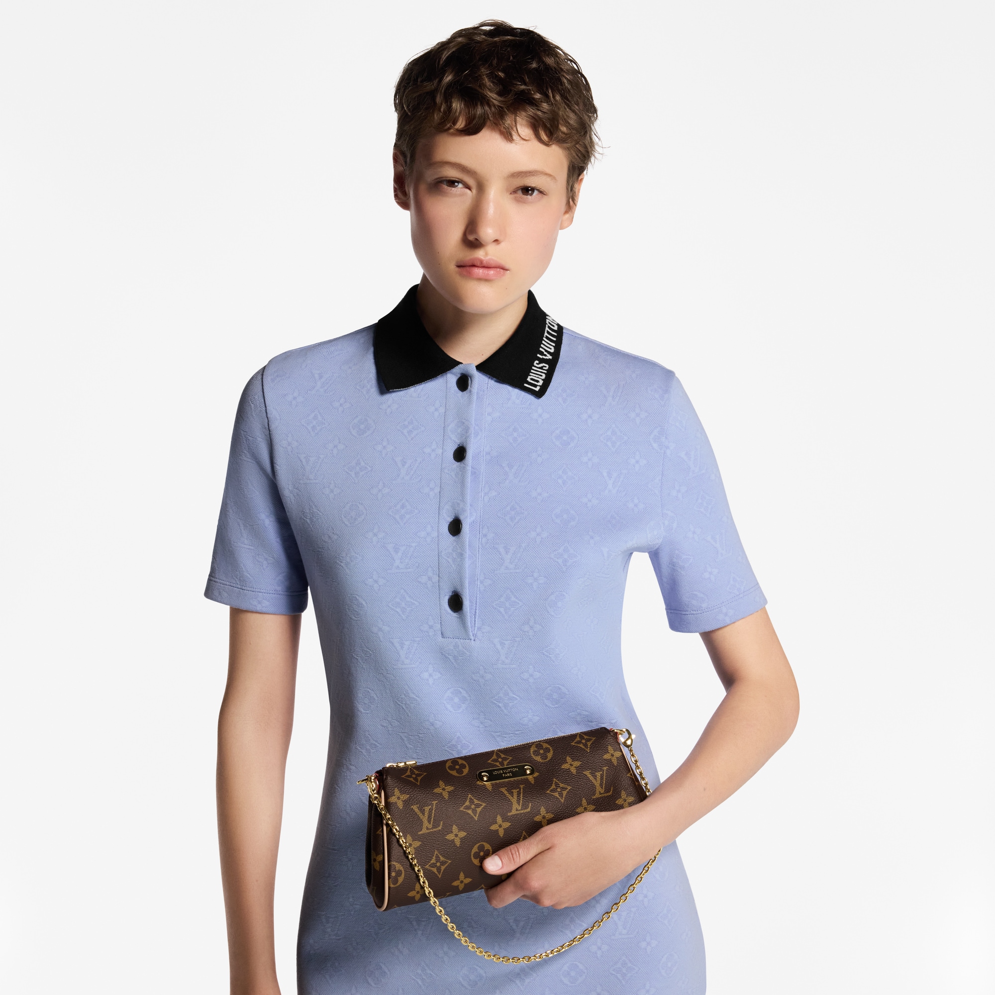 Monogram Carteras y artículos de piel pequeños Carteras con cadena y Micro Bolsas Bolsa Pochette Eva | Louis Vuitton ® (Ampliar producto)