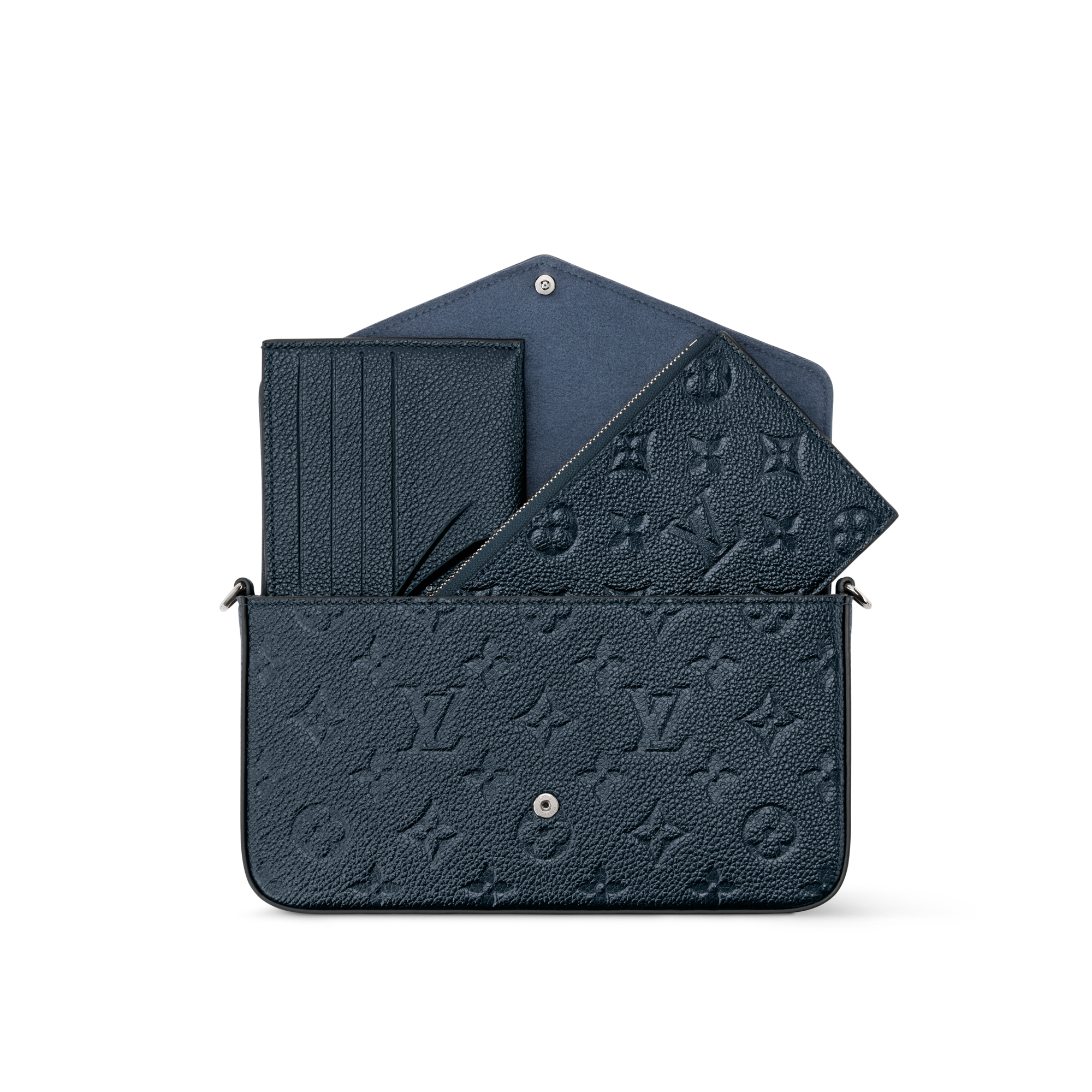 Monogram Empreinte Carteras y artículos de piel pequeños Carteras con cadena y Micro Bolsas Bolsa Pochette Félicie | Louis Vuitton ® (Ampliar producto)