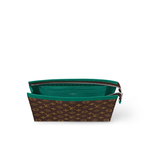 Canvas Monogram Macassar For Him } Bolsa Pochette Voyage MM | Louis Vuitton ® (Ampliar producto)