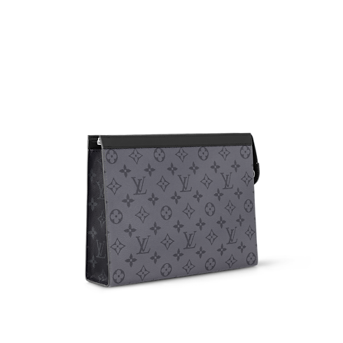 Monogram Eclipse Carteras y artículos de piel pequeños Todas las carteras y los artículos de piel pequeños Bolsa Pochette Voyage MM | Louis Vuitton ® (Ampliar producto)