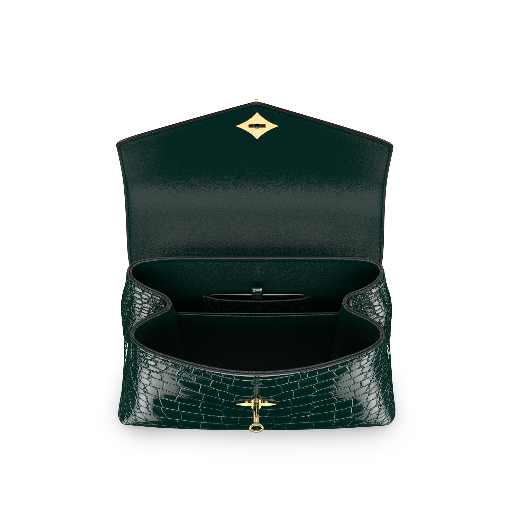 Crocodilien Brillant Bolsas de mano Bolsas de pieles exóticas Bolsa Rose Des Vents PM | Louis Vuitton ® (Ampliar producto)