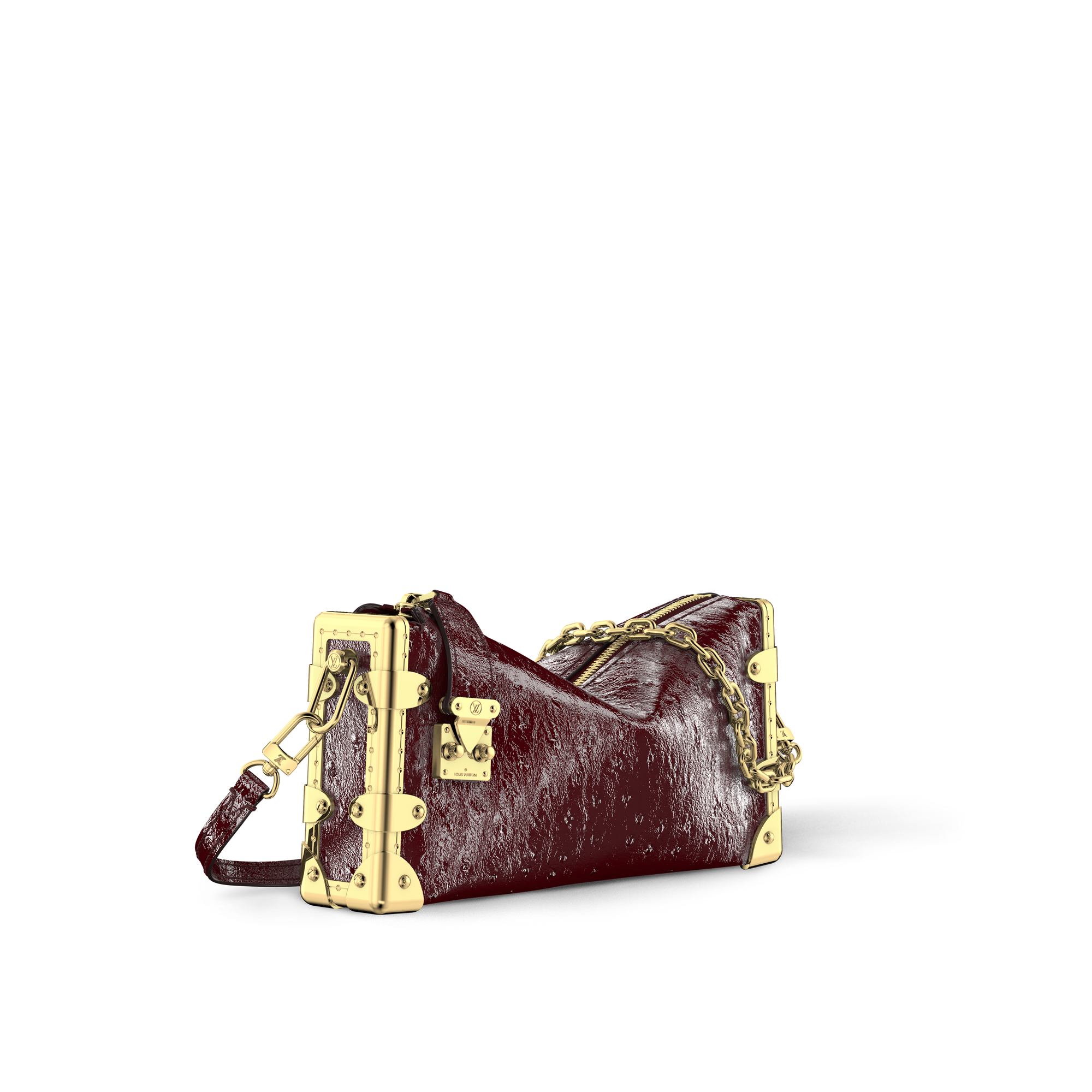 Autruche Bolsas de mano Bolsas de pieles exóticas Bolsa Side Trunk | Louis Vuitton ® (Ampliar producto)