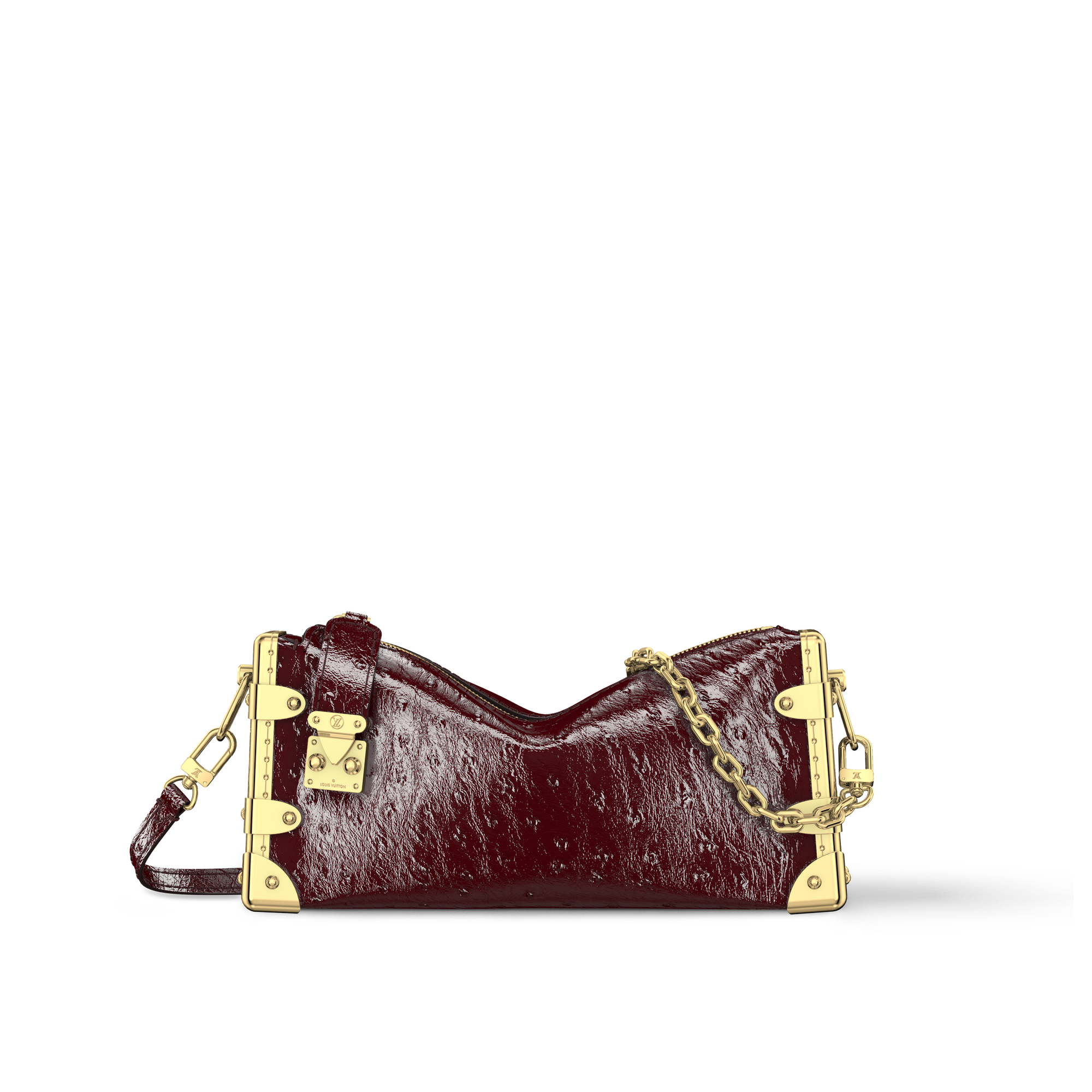 Autruche Bolsas de mano Bolsas de pieles exóticas Bolsa Side Trunk | Louis Vuitton ® (Ampliar producto)
