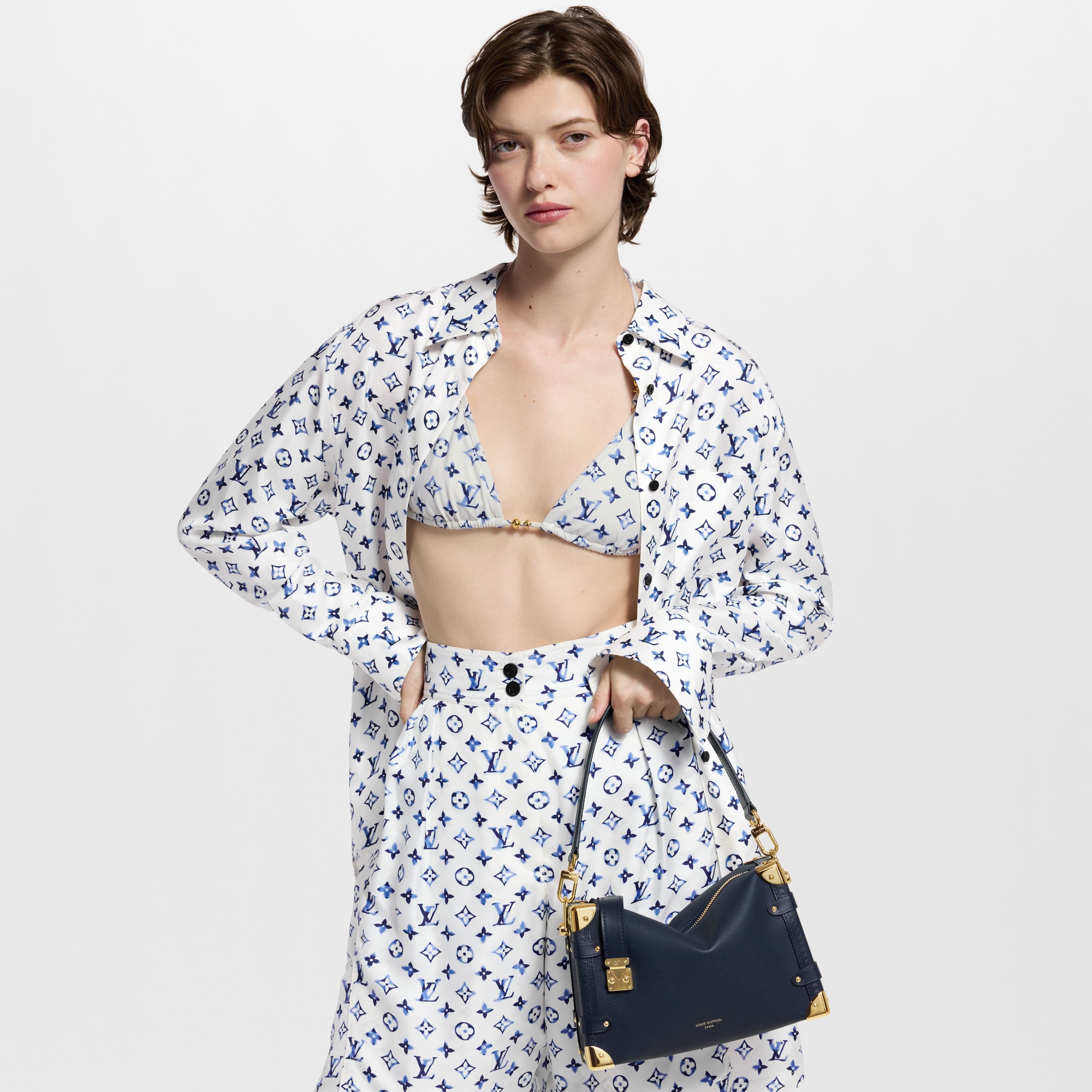 H27 Bolsas para Mujer LV Icons Bolsa Side Trunk MM | Louis Vuitton ® (Ampliar producto)