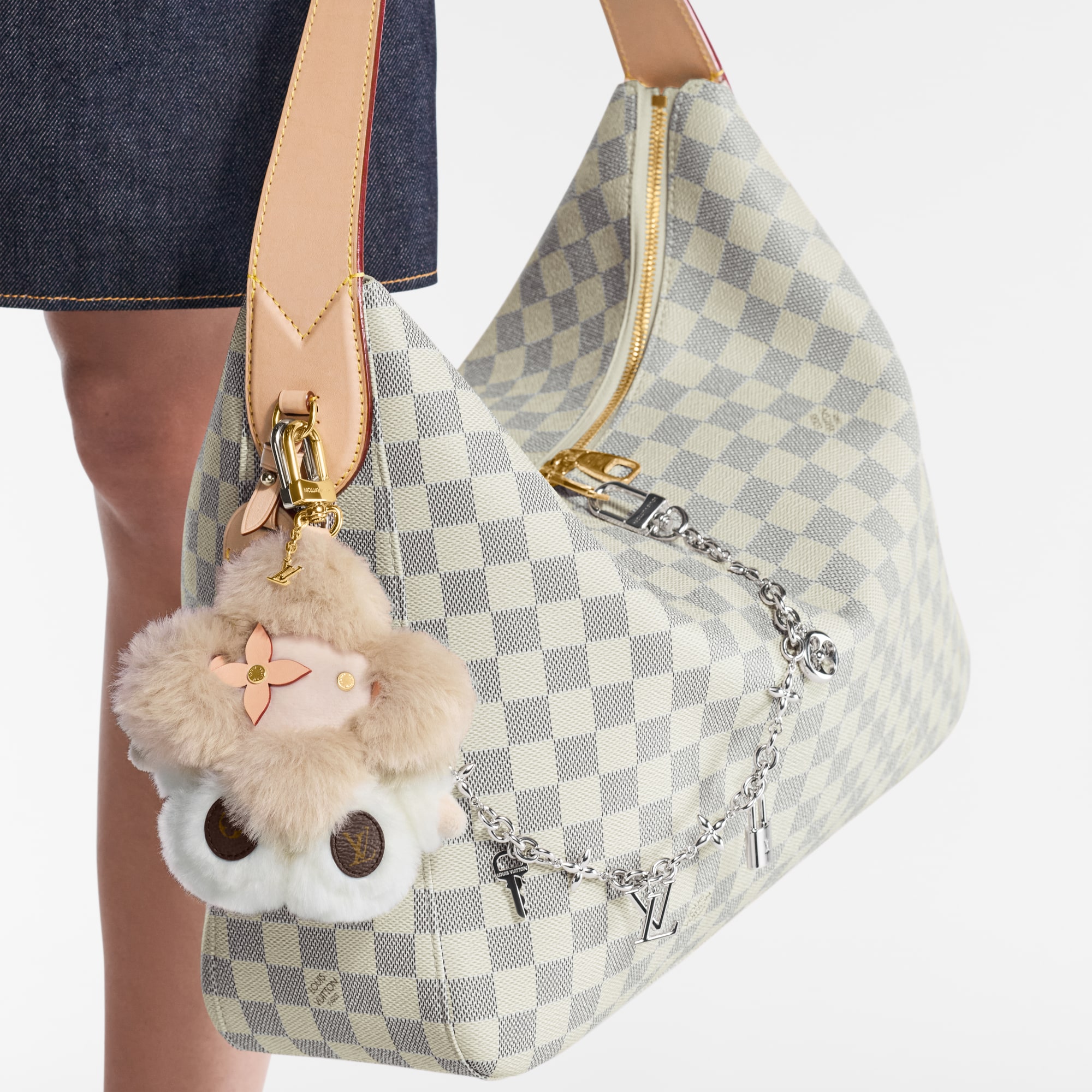 Damier Azur Canvas Bolsas para Mujer Novedades Bolsa Slouchy MM | Louis Vuitton ® (Ampliar producto)