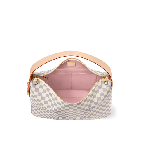 Damier Azur Canvas Bolsas para Mujer Novedades Bolsa Slouchy MM | Louis Vuitton ® (Ampliar producto)