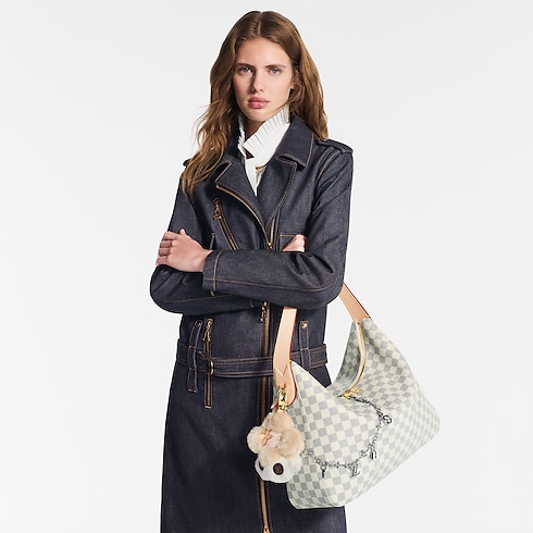 Damier Azur Canvas Bolsas para Mujer Novedades Bolsa Slouchy MM | Louis Vuitton ® (Ampliar producto)