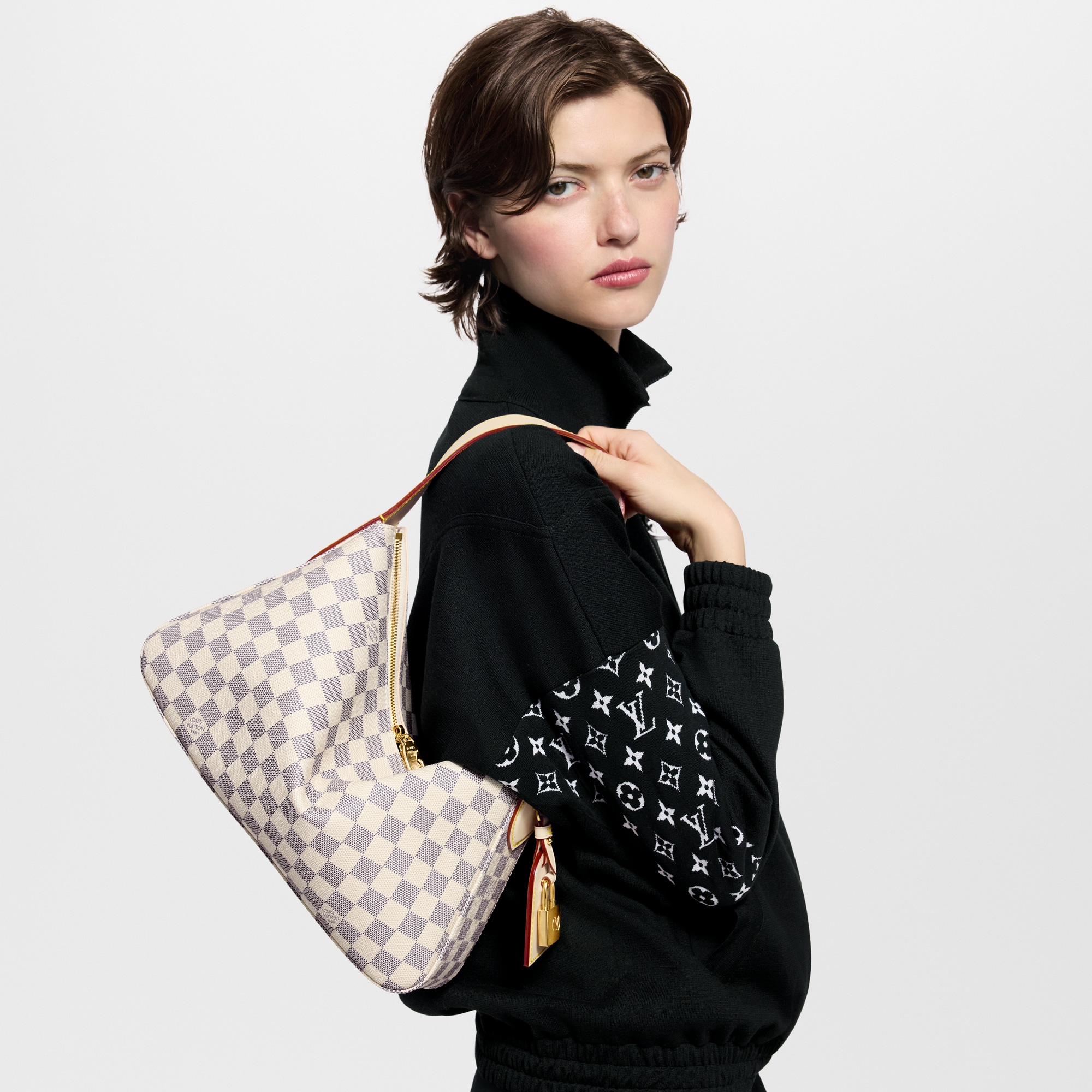 Damier Azur Canvas Bolsas para Mujer Novedades Bolsa Slouchy PM | Louis Vuitton ® (Ampliar producto)