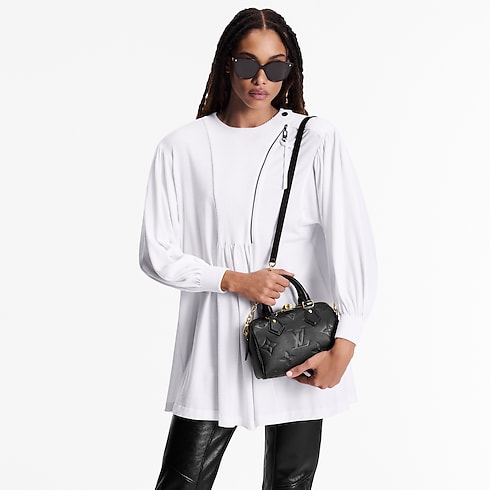 Monogram Empreinte Bolsas de mano Todas las bolsas de mano Bolsa Speedy 20 con correa | Louis Vuitton ® (Ampliar producto)