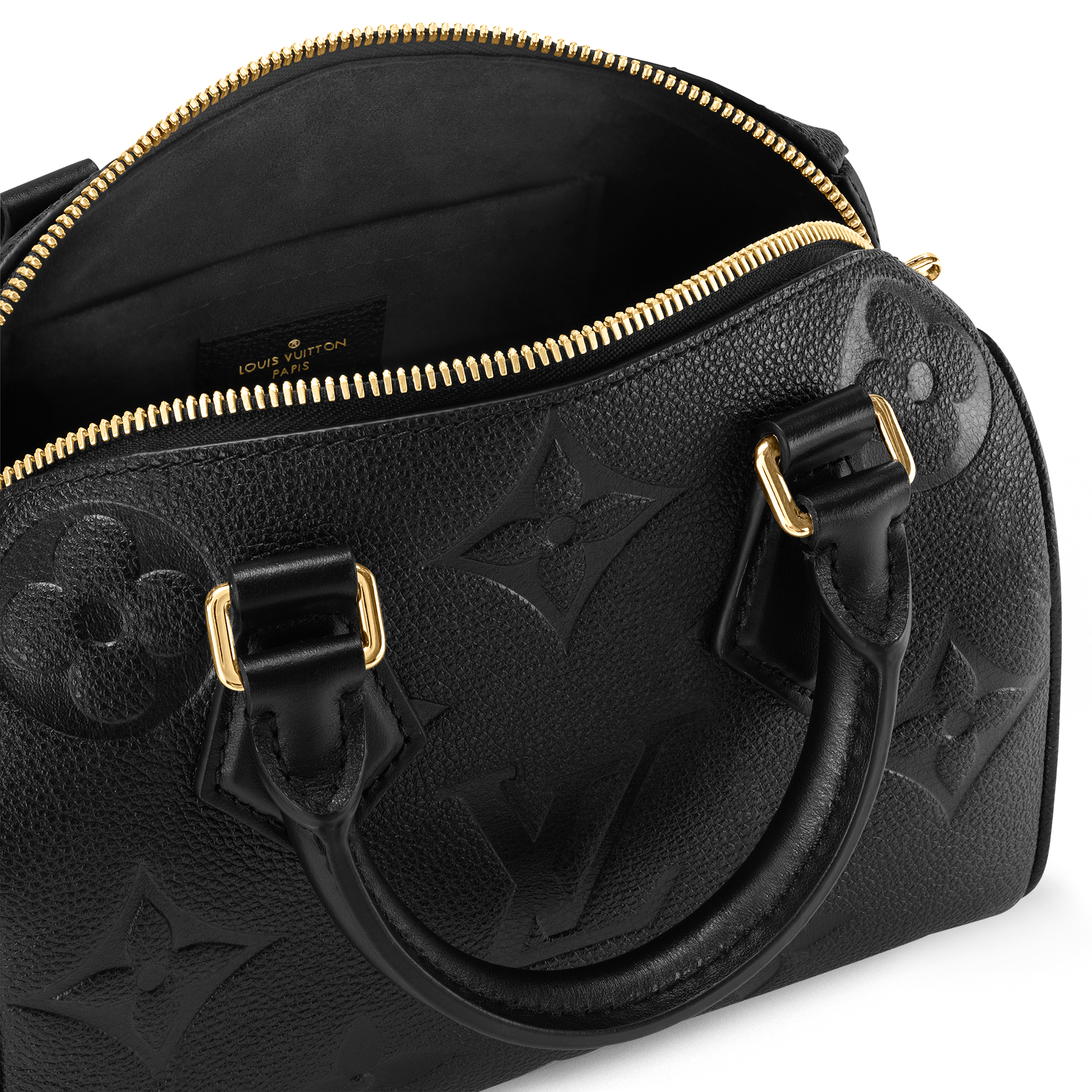 Monogram Empreinte Bolsas de mano Todas las bolsas de mano Bolsa Speedy 20 con correa | Louis Vuitton ® (Ampliar producto)
