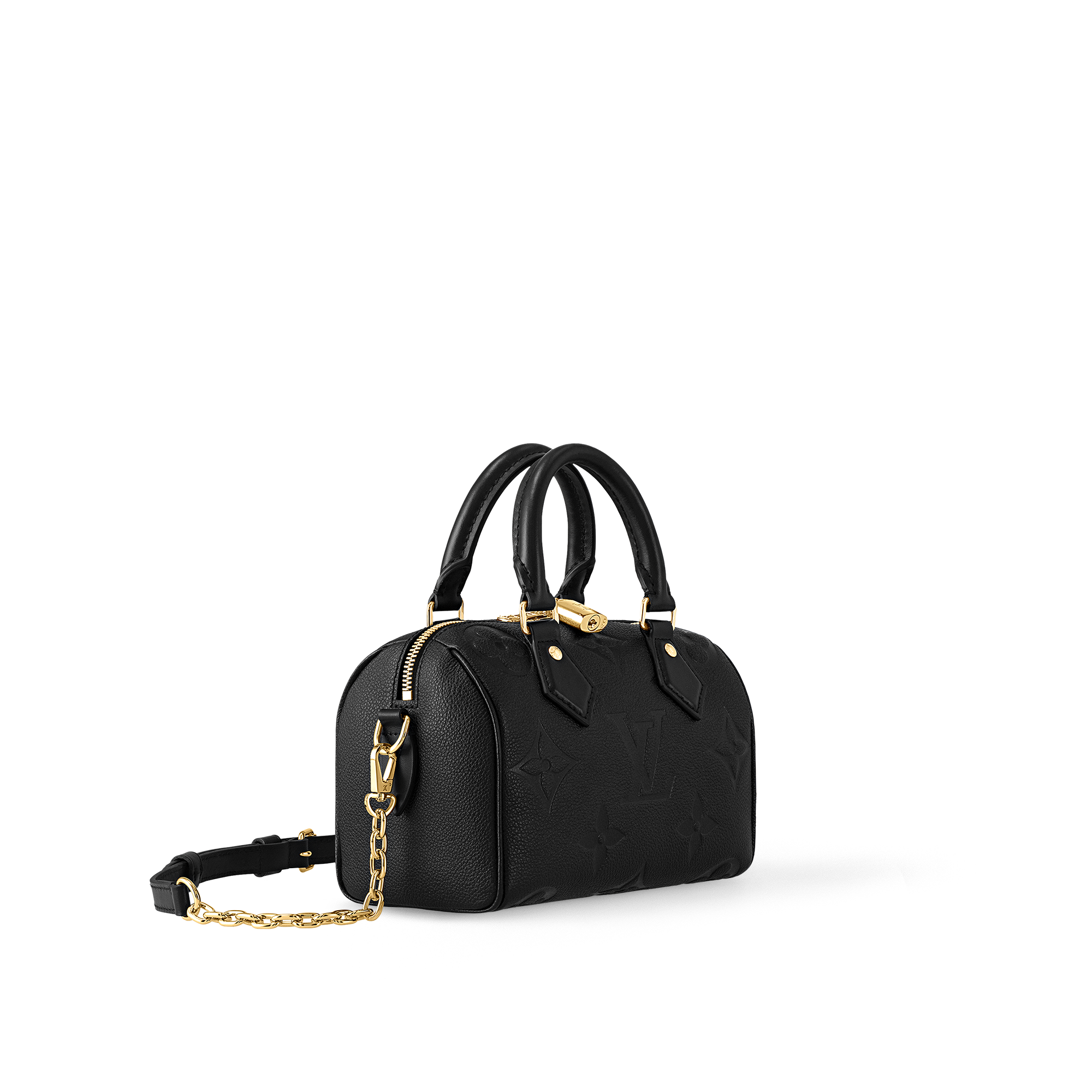 Monogram Empreinte Bolsas de mano Todas las bolsas de mano Bolsa Speedy 20 con correa | Louis Vuitton ® (Ampliar producto)