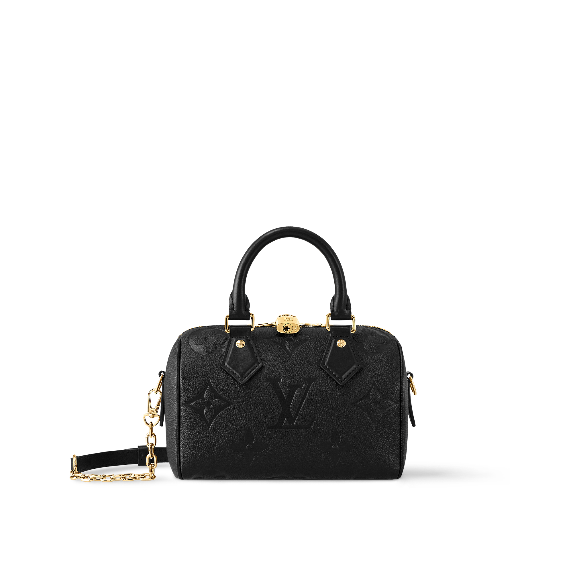 Monogram Empreinte Bolsas de mano Todas las bolsas de mano Bolsa Speedy 20 con correa | Louis Vuitton ® (Ampliar producto)
